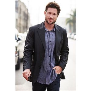 Guess Leather Blazer